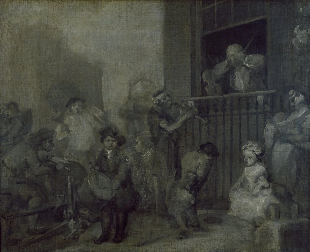 Il musicista infuriato - Ashmolean Museum, University of Oxford